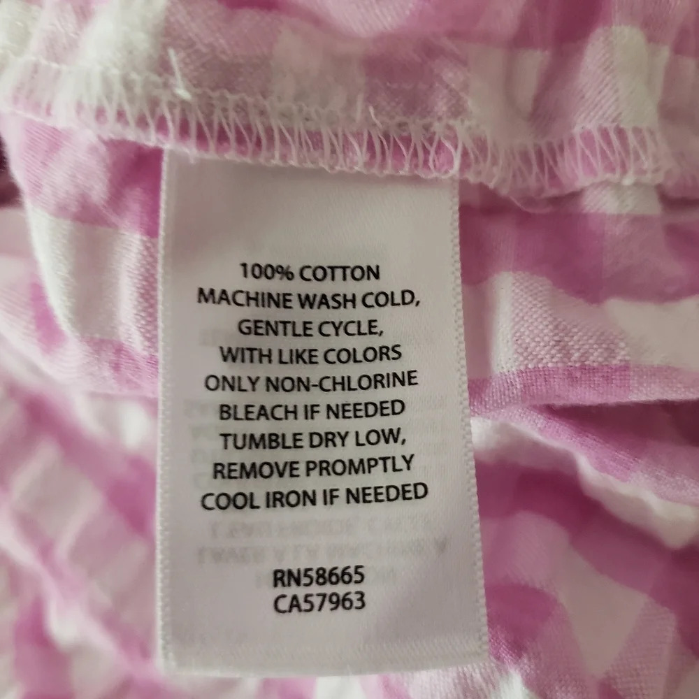 BP Gingham Open Back Crop Top - Picture 8 of 8